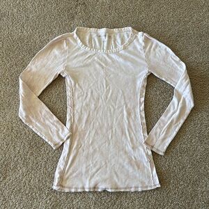 💜 3 for $10 Calvin Klein Long Sleeve Tee - Cream